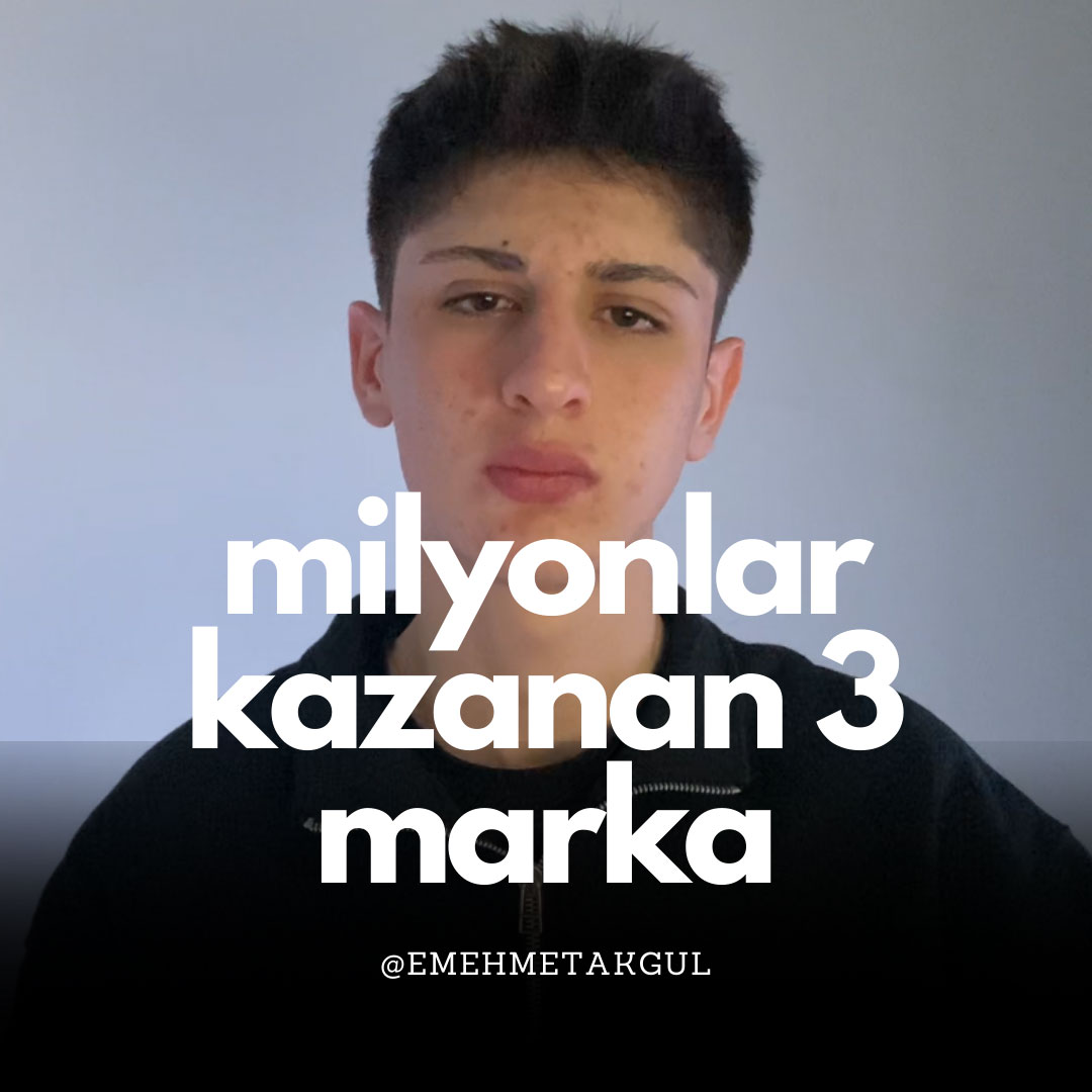 Milyonlar kazanan 3 marka
